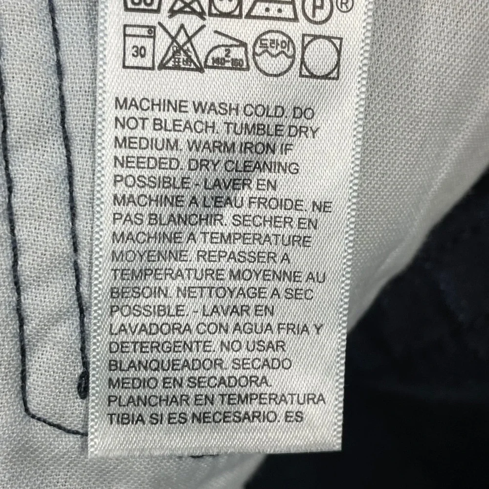 Levi's Blue 550 Relaxed Fit Tapered Leg Jeans Mens 38x34
